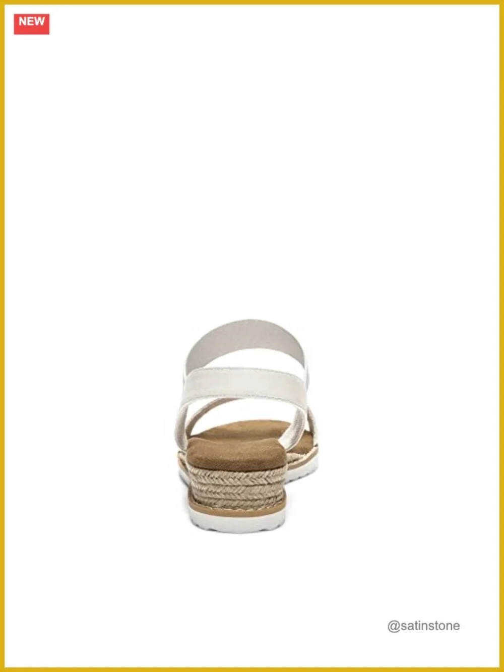 Espadrille Wedge Sandals - Ankle Strap Elastic Open Toe Comfortable Dressy